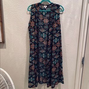 Sleeveless Cardigan - Joy - Lularoe
